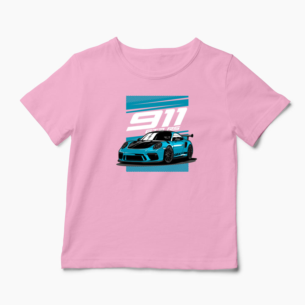 Tricou Mașină 911 GT3 RS - Copii-Roz