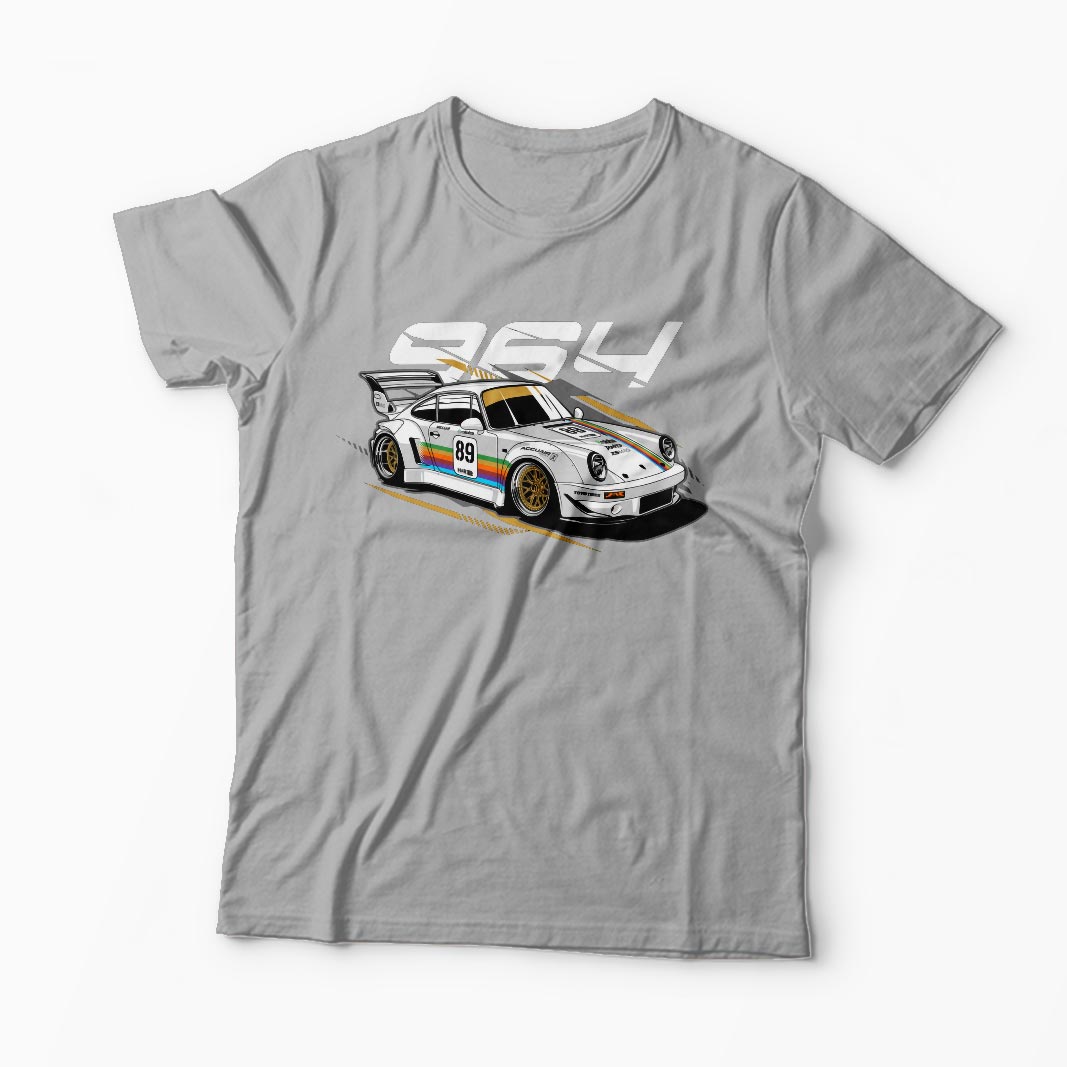 Tricou Porsche 964 RWB - Bărbați-Gri