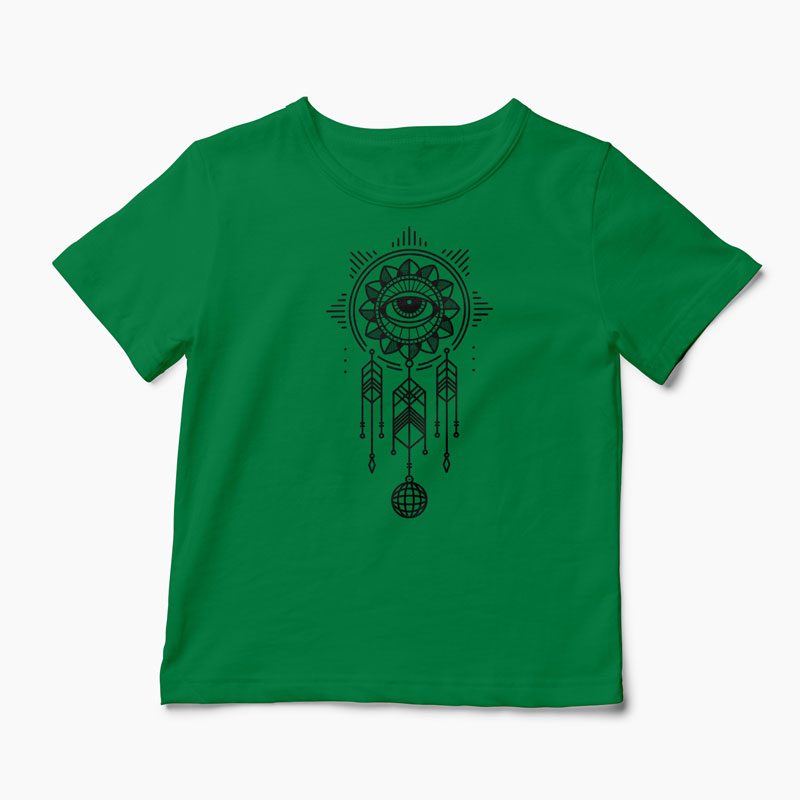 Tricou Prinzator De Vise - Copii-Verde