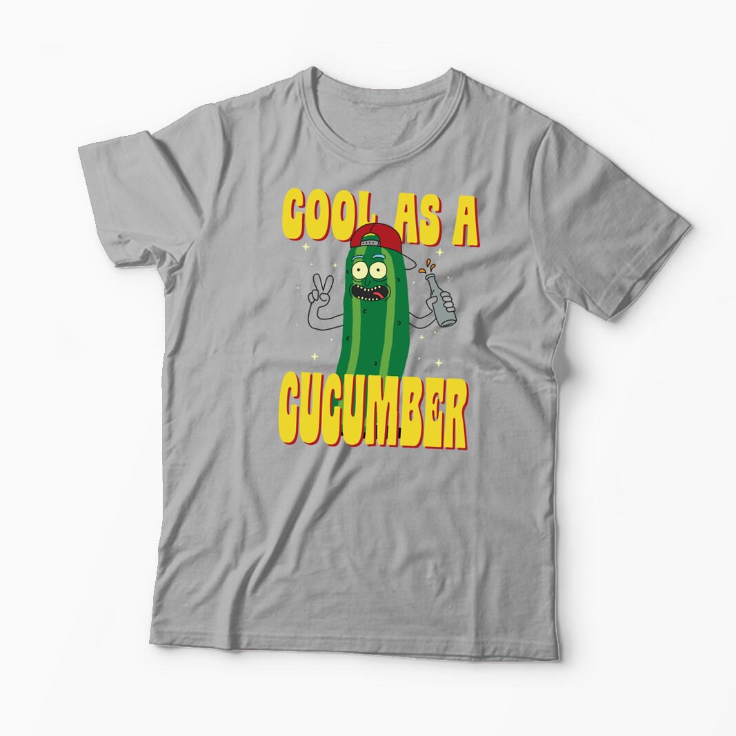 Tricou Rick and Morty Cool As A Cucumber - Bărbați-Gri