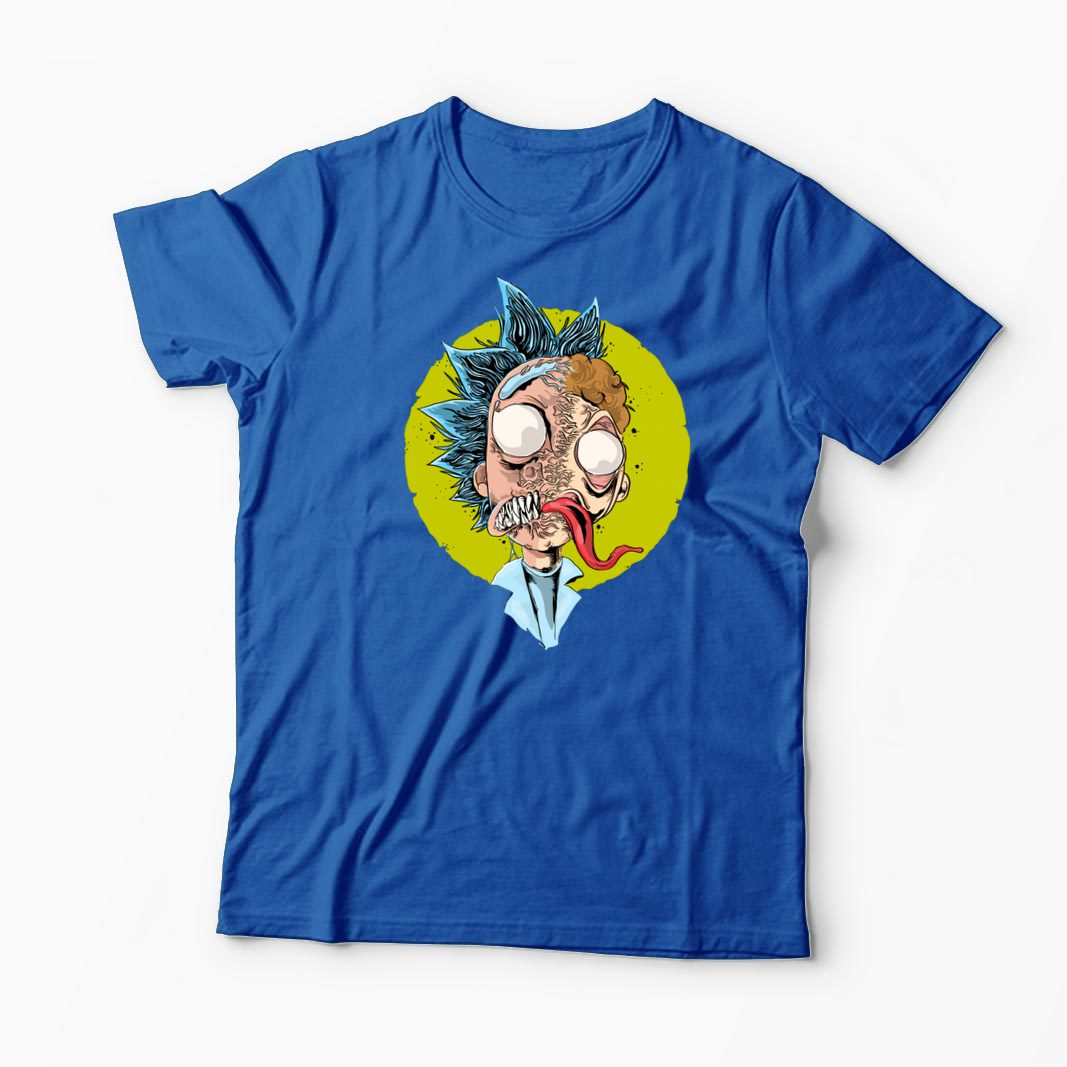 Tricou Rick Sanchez Fusion Venom - Bărbați-Albastru Regal