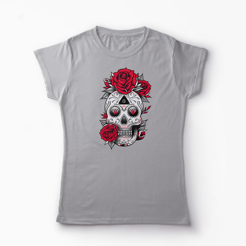 Tricou Skull Candy - Femei-Gri