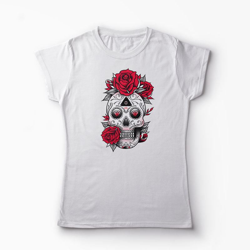 Tricou Skull Candy - Femei-Alb