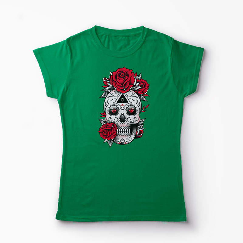 Tricou Skull Candy - Femei-Verde