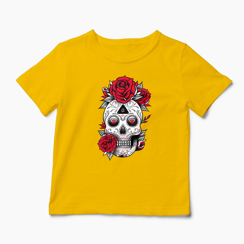 Tricou Skull Candy - Copii-Galben