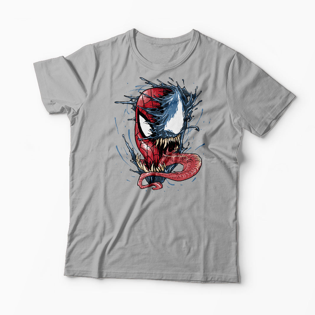 Tricou Venom vs. Spiderman - Bărbați-Gri