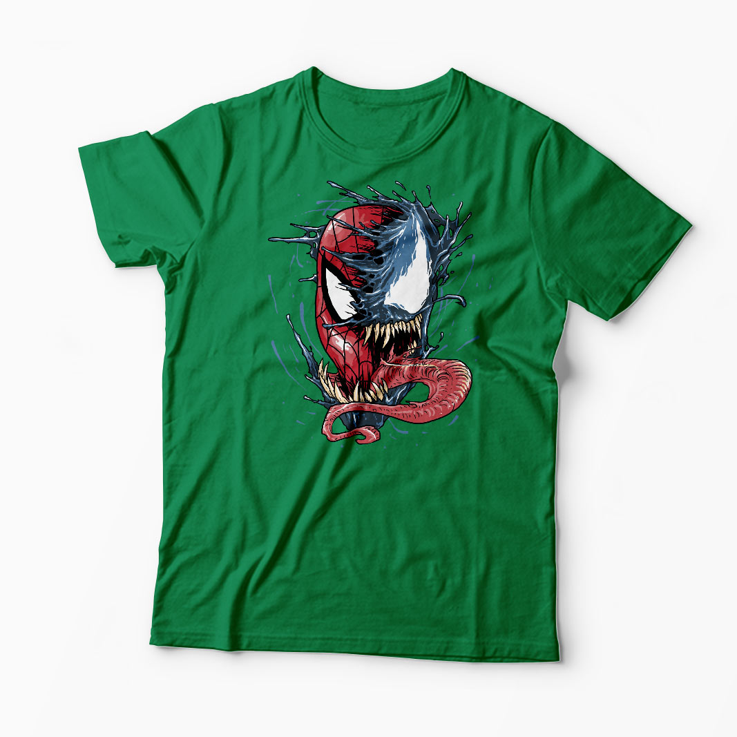 Tricou Venom vs. Spiderman - Bărbați-Verde