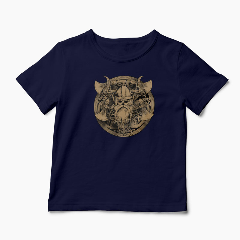 Tricou Viking Războinic - Copii-Bleumarin