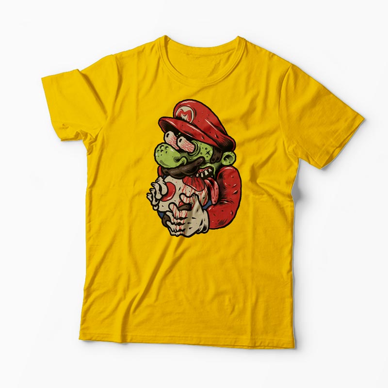 Tricou Zombie Mario - Bărbați-Galben