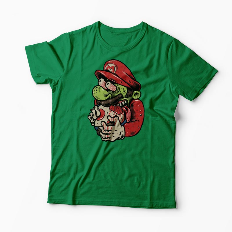 Tricou Zombie Mario - Bărbați-Verde