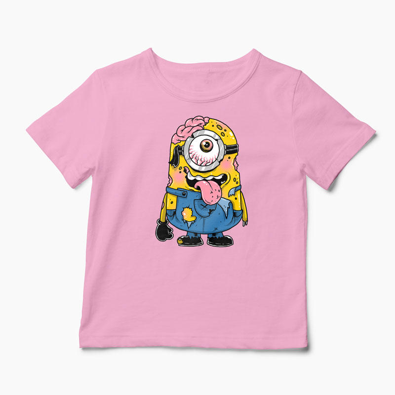 Tricou Zombie Minion - Copii-Roz