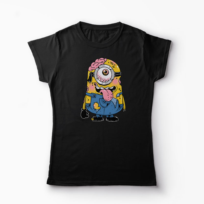 Tricou Zombie Minion - Femei-Negru